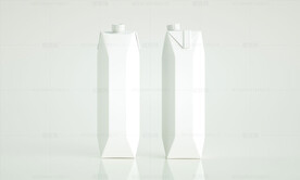 果汁牛奶1L盒子高清