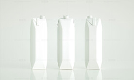 果汁牛奶1L盒子高清