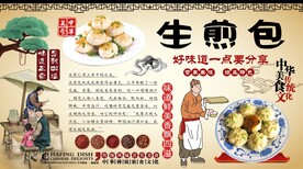 生煎包背景墙