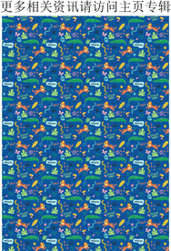 鳄鱼 卡通图案印花