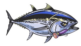 卡通鱼印刷素材