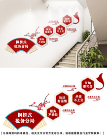 枫桥式税务分局文化墙