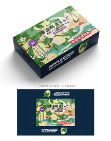 青森明月苹果盒