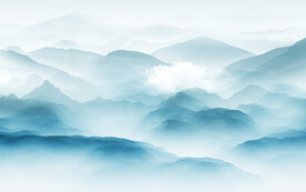 最新 高端中式山水 Tif分层