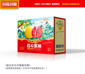 蜜柚包装 柚子礼盒