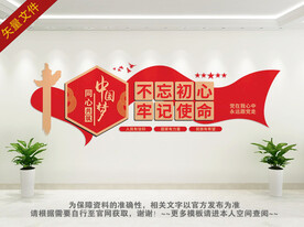 不忘初心牢记使命文化墙