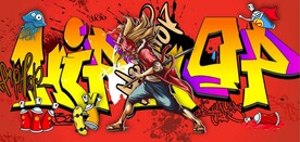 欧美风街头涂鸦餐饮酒吧背景墙