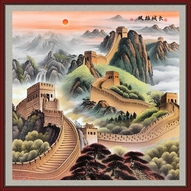 长城国画