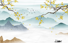 大气 清晰高雅山水 tiF分层