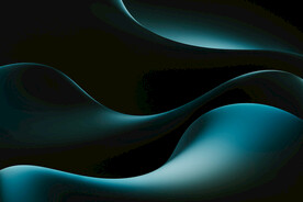 蓝色流体渐变科技线条背景