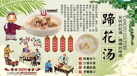 蹄花汤背景墙