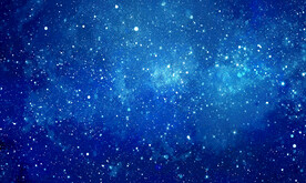 蓝色宇宙星空背景