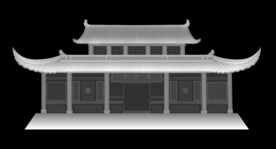 保国寺楼阁建筑