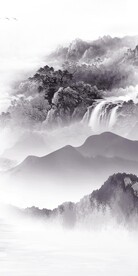 简约 中式现代玄关 TIF分层