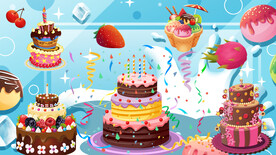 工装蛋糕背景墙