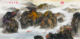 山水风景画