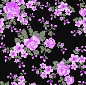 小碎花 数码印花