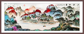 山水国画