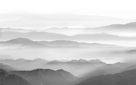 新中式水墨画意境水墨山水