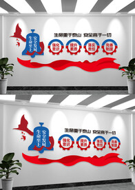 安全责任安全发展文化墙