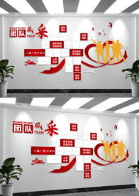 优秀团队风采照片墙