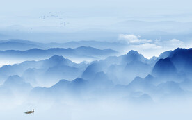 新款 轻奢高端山水 Tif分层