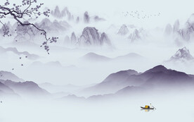 新款 意境最新山水 TIf分层