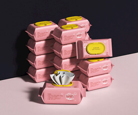 湿巾棉柔巾3d模型