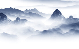 高端 中式山水新图 TIF分层