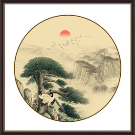 新中式水墨画