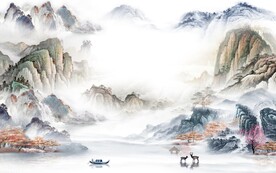 高雅 最新传山水画 TiF分层