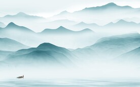 新款 新品客厅山水 Tif分层