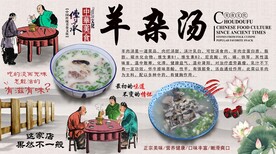 羊杂汤背景墙