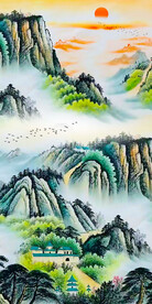 山水画