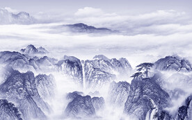 中式 新品意境山水 TIf分层