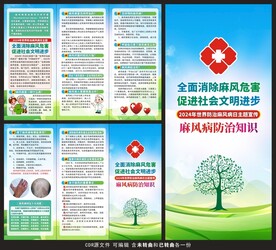 2024世界防治麻风病日三折页