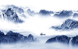 高雅 清晰山水背景 TIf分层