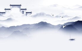 爆款 最新现代山水 TIf分层