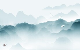 客厅 最新现代山水 TIf分层