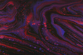 紫色流体渐变科技线条背景