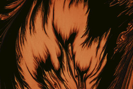 黄色流体渐变科技线条背景