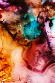 炫彩流体渐变科技线条背景