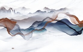 高雅 中式意境山水 TIF分层