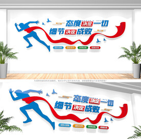 企业励志标语文化墙