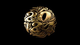 2024龙年祥云鎏金年标