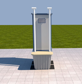 户外公共厕所设计案例效果图