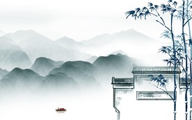 简约 新传意境山水 TIF分层