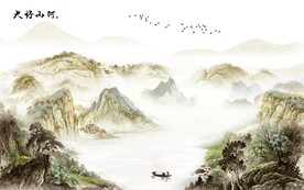 别墅 简约高档山水 TiF分层