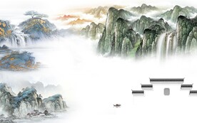 徽派 简奢高清山水 TiF分层