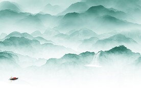 高档 简奢高清山水 TiF分层